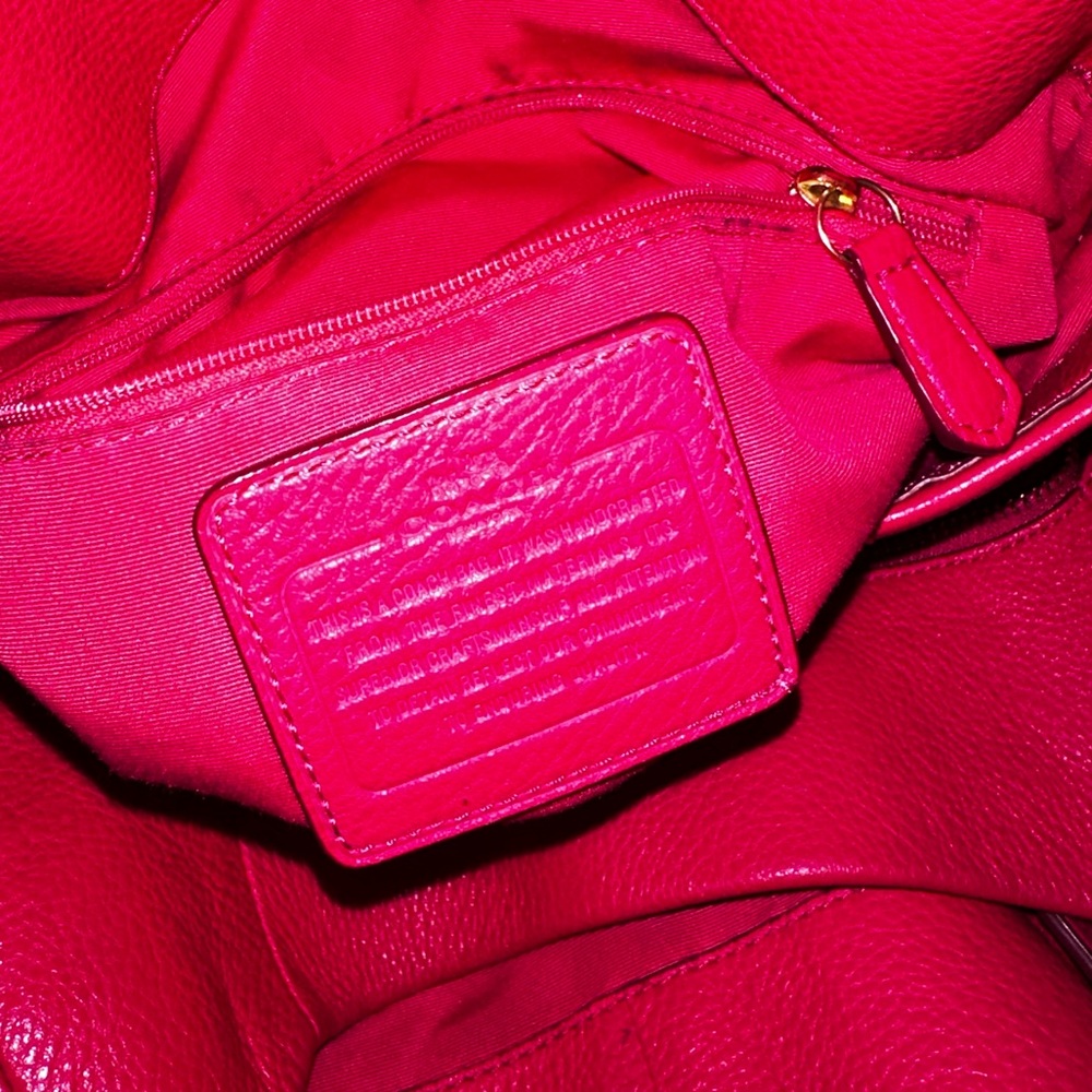 Fabulous Hot Pink Coach bag